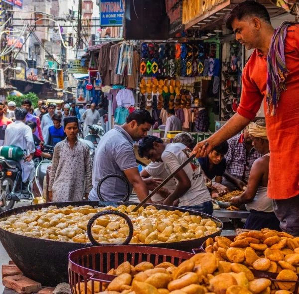 Old Delhi Food Tasting Tour with Chandni Chowk 4 Hours     